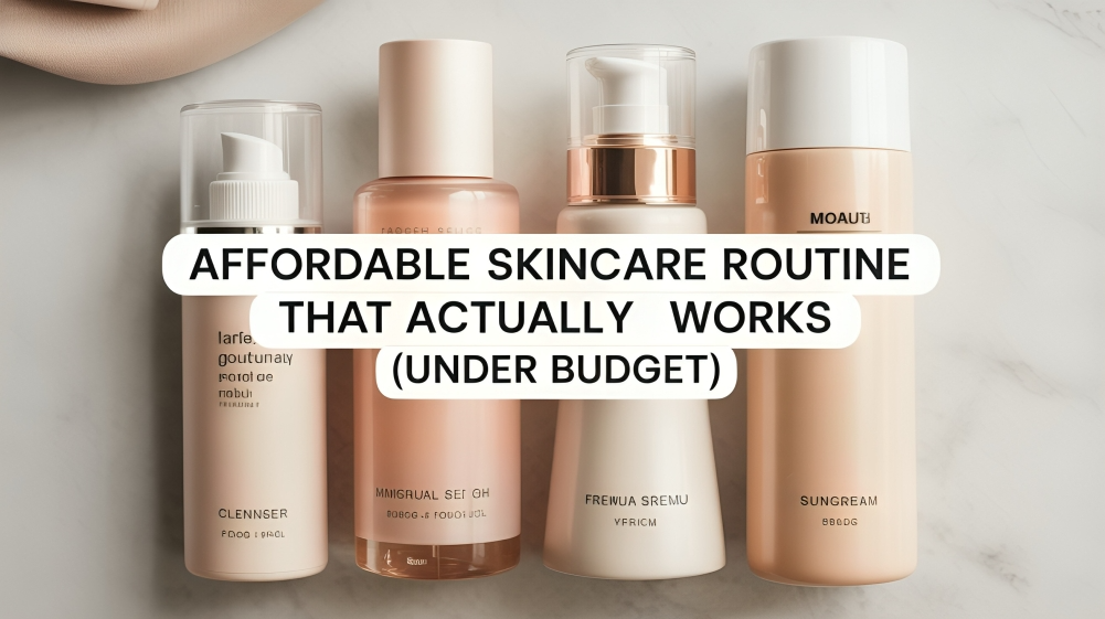 Affordable Skincare Routine That Actually Works (Under Budget)