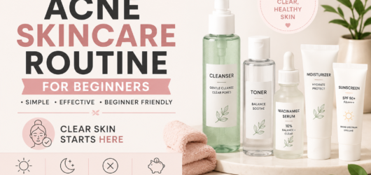 Acne Skincare Routine for Beginners (Simple and Effective)