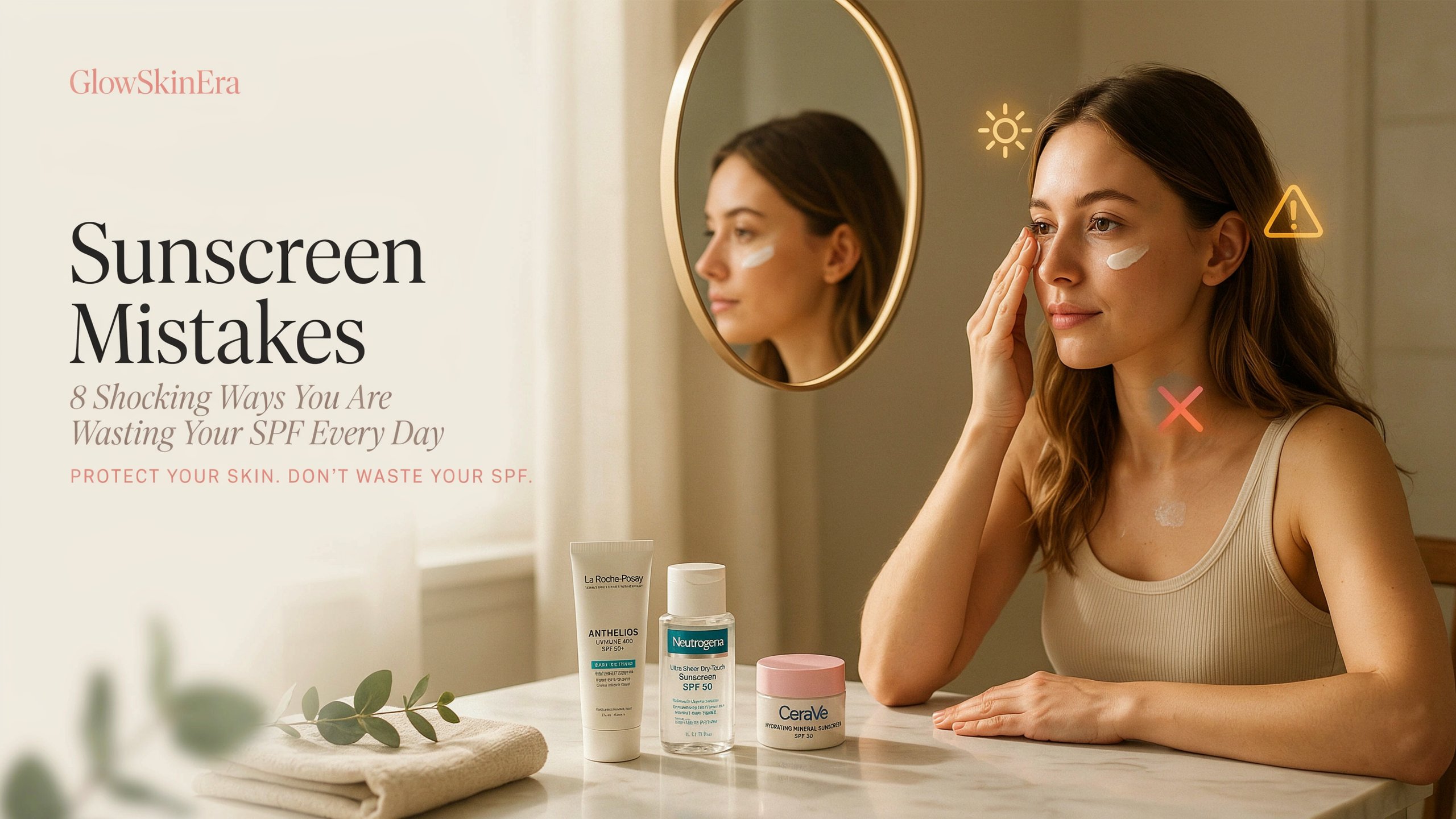 Sunscreen Mistakes: 8 Shocking Ways You Are Wasting Your SPF Every Day